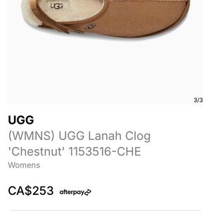 UGG Lanah Chestnut Clog